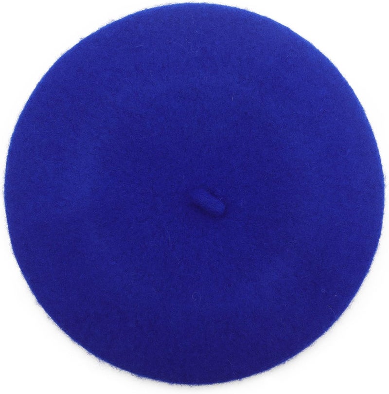 ZLYC Wool Kids Beret Hat Girls Solid Color Artist French Beret Cap - Image 2